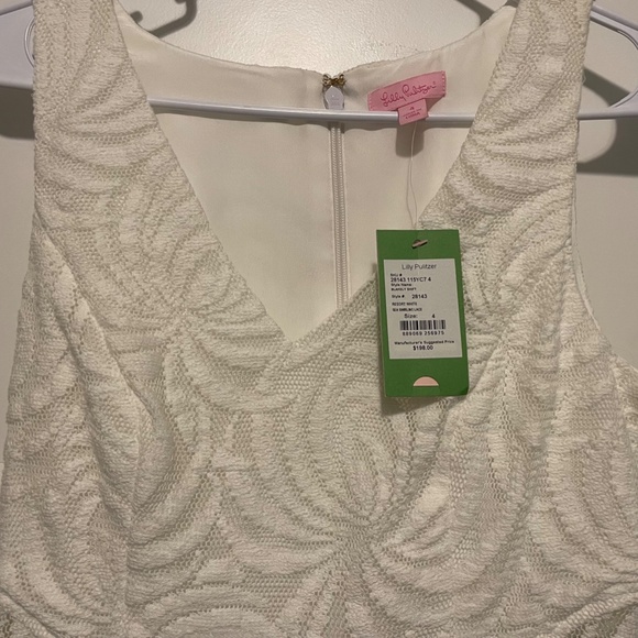 Lilly Pulitzer Blakeley Shift Dress in Ivory Lace - Picture 8 of 10